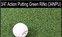 ACTION PUTT 34NPU | 3/4" Nylon Putting Green | ZiG ZaG Technology | Backyard and PGA Training Areas | enjoy volume savings